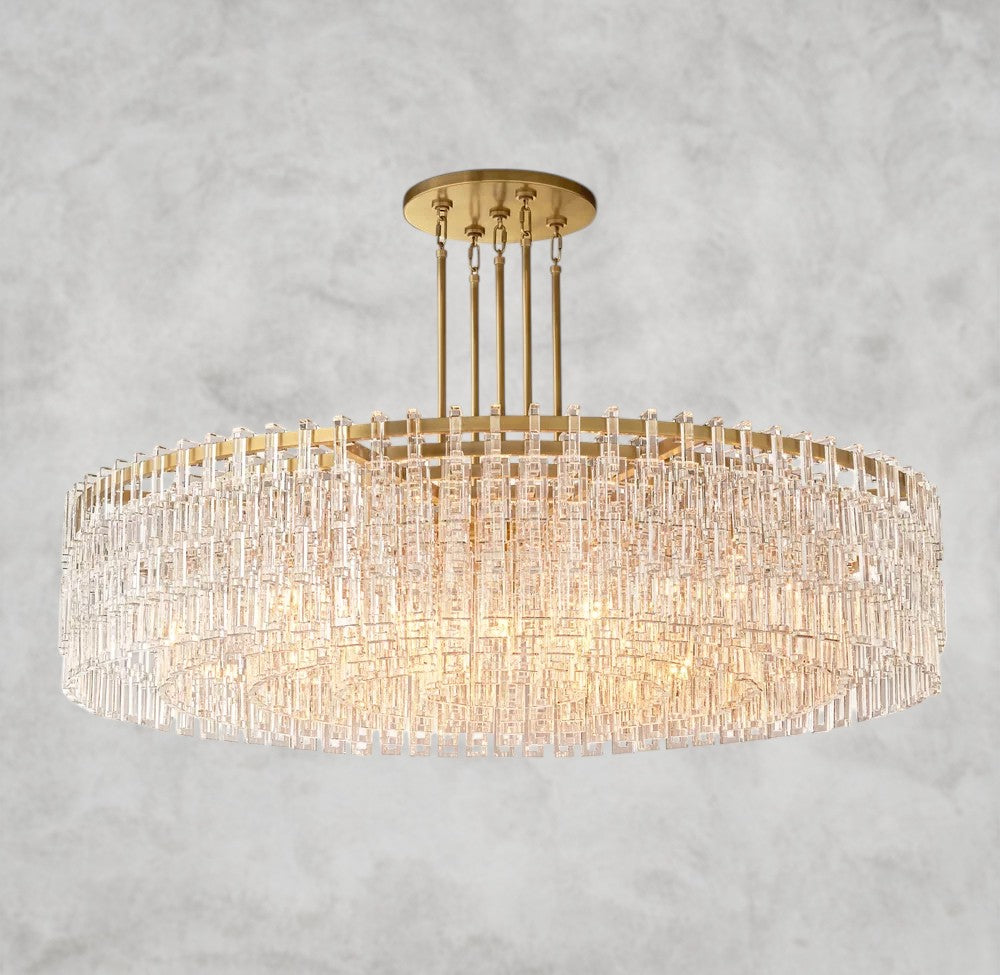 Marignan Round Chandelier 36", 48", 60"